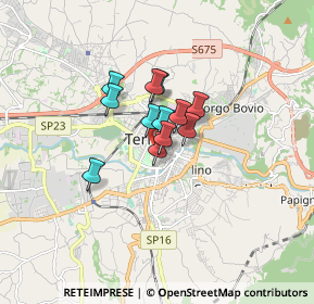 Mappa Via del Teatro Romano, 05100 Terni TR, Italia (0.96917)