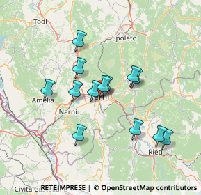 Mappa Via del Teatro Romano, 05100 Terni TR, Italia (12.68154)