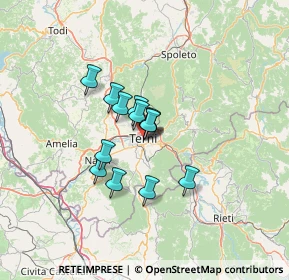Mappa Via del Teatro Romano, 05100 Terni TR, Italia (8.84308)