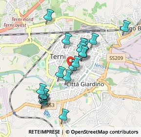Mappa Via del Teatro Romano, 05100 Terni TR, Italia (0.892)