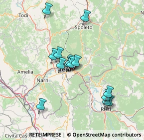 Mappa Via Del Balipedio, 05100 Terni TR, Italia (12.966)