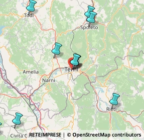 Mappa Viale D. Giannelli, 05100 Terni TR, Italia (25.42308)