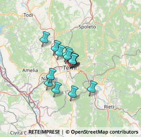 Mappa Viale D. Giannelli, 05100 Terni TR, Italia (8.78385)