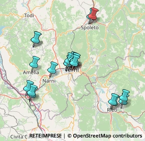 Mappa Viale D. Giannelli, 05100 Terni TR, Italia (15.0515)