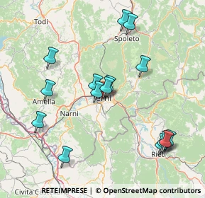 Mappa Viale D. Giannelli, 05100 Terni TR, Italia (17.01467)