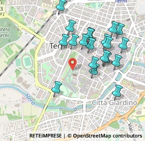 Mappa Viale D. Giannelli, 05100 Terni TR, Italia (0.49)