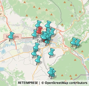 Mappa Piazza Mario Ridolfi, 05100 Terni TR, Italia (2.885)