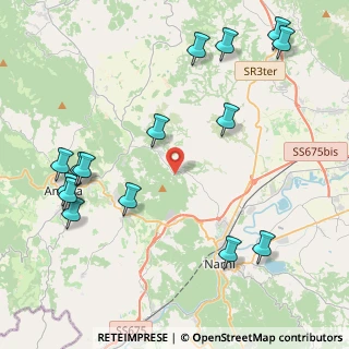 Mappa SP 29, 05035 Narni TR, Italia (5.51)