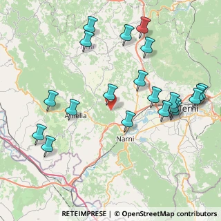 Mappa SP 29, 05035 Narni TR, Italia (9.811)