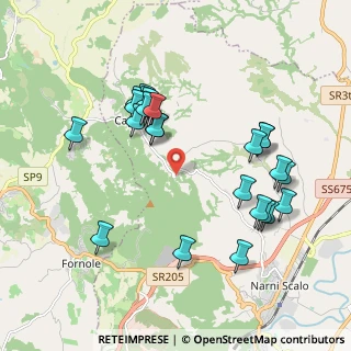 Mappa SP 29, 05035 Narni TR, Italia (2.056)