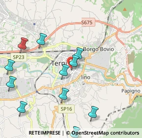 Mappa Via della Stella, 05100 Terni TR, Italia (2.50091)