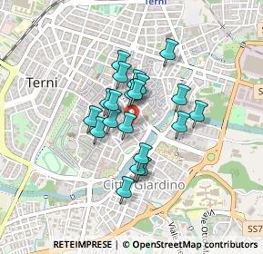 Mappa Via della Stella, 05100 Terni TR, Italia (0.319)