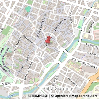 Mappa Via del Mercato Vecchio,  11, 05100 Terni, Terni (Umbria)