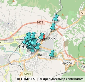 Mappa Via Romagna, 05100 Terni TR, Italia (1.4425)