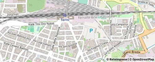 Mappa Terni