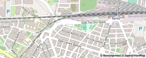 Mappa Terni