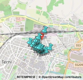 Mappa Via Marco Claudio, 05100 Terni TR, Italia (0.3145)