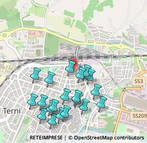 Mappa Via Marco Claudio, 05100 Terni TR, Italia (0.553)