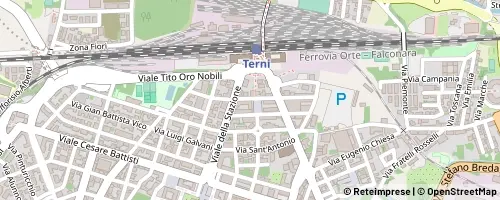 Mappa Terni