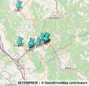 Mappa Via Amedeo Avogadro, 05100 Terni TR, Italia (8.85273)