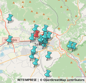 Mappa Via Girolamo Cardano, 05100 Terni TR, Italia (3.1005)