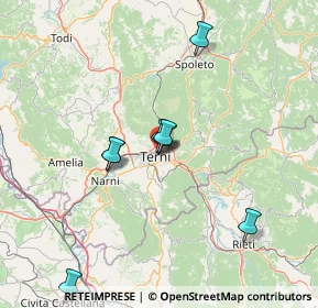 Mappa Via Girolamo Cardano, 05100 Terni TR, Italia (26.925)