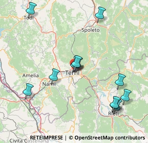 Mappa Via Girolamo Cardano, 05100 Terni TR, Italia (17.8575)