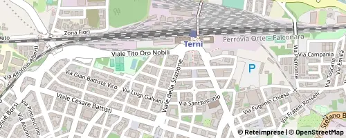 Mappa Terni