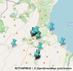 Mappa Piazza del Lavoro, 01018 Valentano VT, Italia (2.963)