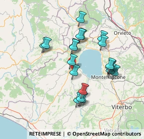 Mappa Piazza del Lavoro, 01018 Valentano VT, Italia (13.7735)