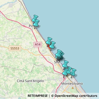 Mappa Via la Marmora, 64028 Silvi TE, Italia (3.57385)