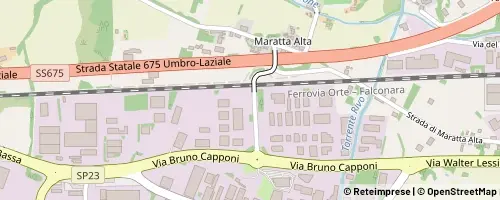 Mappa Terni