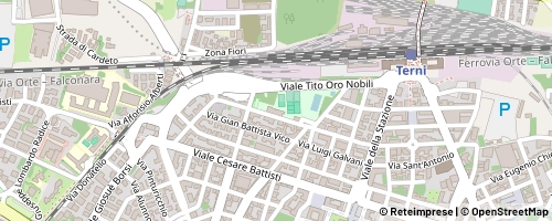 Mappa Terni