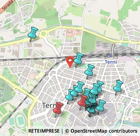 Mappa Via Giambattista Vico, 05100 Terni TR, Italia (0.596)