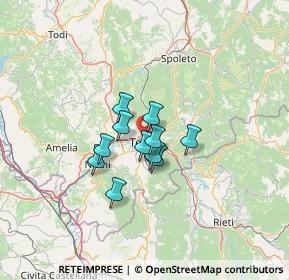 Mappa Via Vico, 05100 Terni TR, Italia (8.40364)