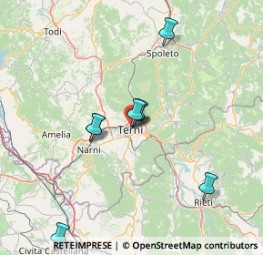 Mappa Viale Giambattista Vico, 05100 Terni TR, Italia (26.81071)