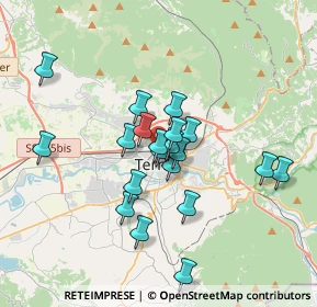 Mappa Via Giambattista Vico, 05100 Terni TR, Italia (3.0625)