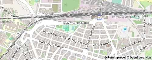 Mappa Terni