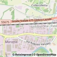Hartă Terni