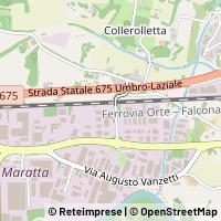 Map Terni