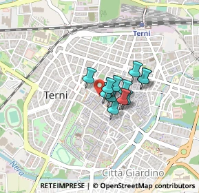 Mappa Via F. Fratini, 05100 Terni TR, Italia (0.23417)