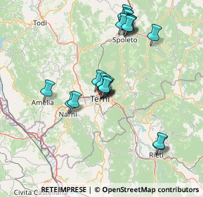 Mappa Via F. Fratini, 05100 Terni TR, Italia (14.6815)