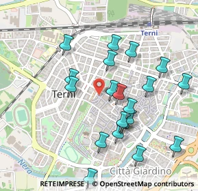 Mappa Vico dell'Olmo, 05100 Terni TR, Italia (0.513)