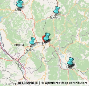 Mappa Vico dell'Olmo, 05100 Terni TR, Italia (19.52308)