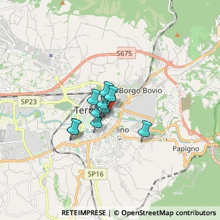 Mappa Via di Porta S. Giovanni, 05100 Terni TR, Italia (0.98273)