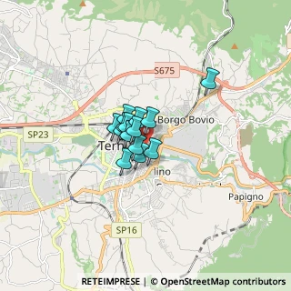 Mappa Via di Porta S. Giovanni, 05100 Terni TR, Italia (0.86)