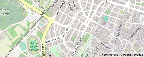 Mappa Terni