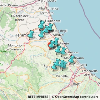 Mappa CAP, 64032 Atri TE, Italia (11.62294)