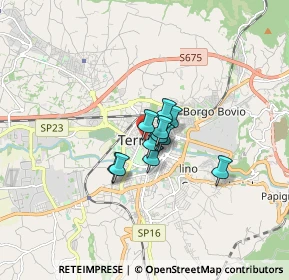 Mappa Largo E. Ottaviani, 05100 Terni TR, Italia (0.87545)
