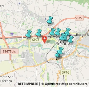 Mappa Terni, 05100 Terni TR, Italia (1.57167)